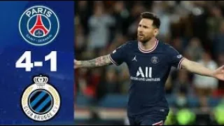 PSG vs Club Brugge 4-1 Extended Highlights & All Goals 2021 HD