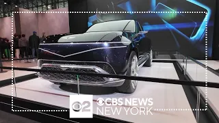 A peek inside the New York International Auto Show on opening day