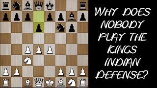 Why is the King's Indian Defense never played(at the SuperGM level)?