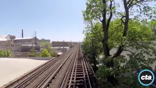 CTA Ride the Rails: Blue Line to Forest Park in Real Time