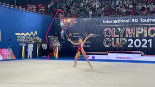 Arina Averina Ribbon EF 23.60 Olympico Moscow 2021