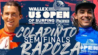 Crosby Colapinto vs Nolan Rapoza | Wallex US Open of Surfing - Semifinals Heat Replay