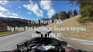 BMW R 1250 RT  Pure Sound - Bad Aussee to Abtenau