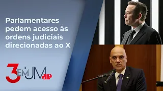 Musk x STF: Pedido do Congresso americano é enviado a Moraes