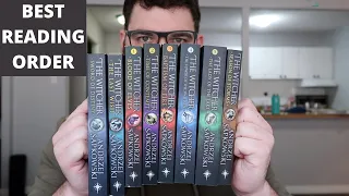 The witcher reading order, what order should you read netflix the witcher books | booktube |