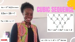 Cubic Sequence | Finding the nth term formula #GCSEMath