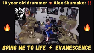 10 year old Alex Shumaker "Bring me to Life" Evanescence"
