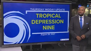 Tropical update: Where is Tropical Depression 9 heading once it reaches the Gulf