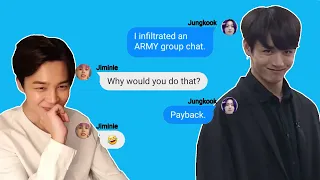 BTS Texts - BTS joins an ARMY group chat (+giveaway)