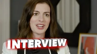 The Intern: Anne Hathaway "Jules" Behind the Scenes Movie Interview | ScreenSlam