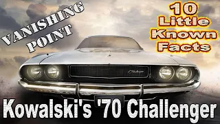 10 Little Known Facts About Kowalski's '70 Challenger - Vanishing Point