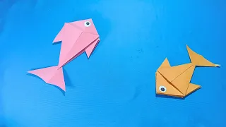 Easy Origami Fish Tutorial | How to Fold a Paper Fish