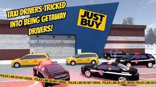 Greenville, Wisc Roblox l Taxi Drivers Criminal ESCAPE DRIVERS Police Chase Roleplay