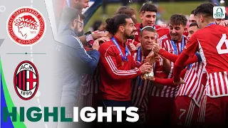 Olympiacos vs Milan | Highlights | UEFA Youth League Final 22-04-2024