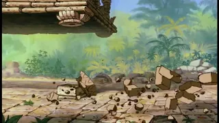 The Jungle Book Bagheera and Baloo Save Mowgli Slow Motion 4x