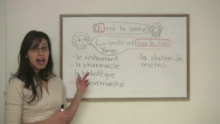 French for Beginners  How to Give Directions in French