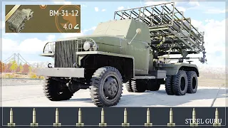 Can Katyusha’s Brother KILL Maus? BM-31-12 FULL Testing in War Thunder!!!😱😱😱
