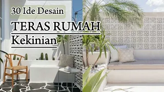 30 ide teras rumah kekinian