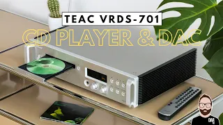 NEXT-LEVEL sound quality with CDs & STREAMING | TEAC VRDS-701 review