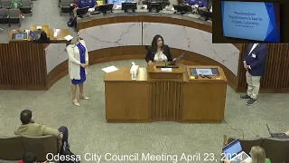 Odessa City Council Meeting April 23, 2024