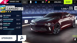 Asphalt 9 Legends Gameplay: Chevrolet Camero LT Race (CINEMATIC CAMERA MODE)