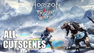 Horizon Zero Dawn - Frozen Wilds DLC - All Story Cutscenes (Game Movie)