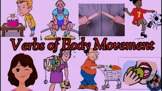 ESL Verbs of Body Movement | vocabulary #ESLStudents