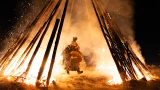 What shamans do at -30°C in Mongolia?