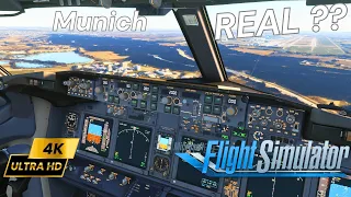 Unbelievable Approach in Munich! | Experience Insane Realism in Flight Simulator 2020