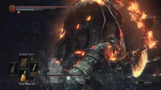 NO STORMRULER: Nameless King vs Yhorm The Giant NG+2