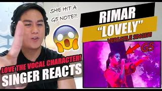 RIMAR - lovely (Billie Eilish & Khalid) - SPEKTA SHOW TOP 7 - Indonesian Idol 2021 | SINGER REACTION