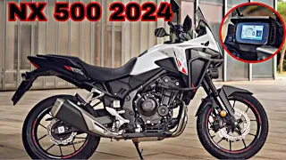 HONDA APRESENTA NOVA NX 500 2024 - IRÁ SUBSTITUIR A ATUAL CB 500X - GOSTARAM?