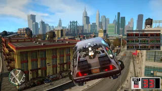 GTA BTTF MOD EPIC COP CHASES AND CRAZY STUNTS