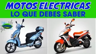 MOTOS Eléctricas 🔥 Lo Que Debes Tener En Cuenta Si Deseas Comprar Una