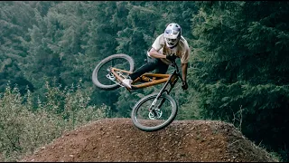 NINEYARD: Fabio Wibmer riding in the UK