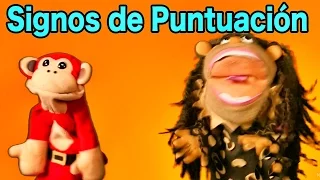 Los Signos de Puntuación Con El Mono Sílabo - Videos Educativos Para Niños
