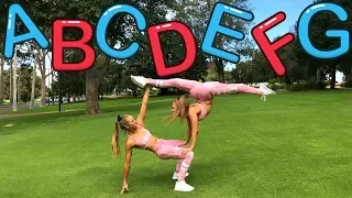 Alphabet Acro Gymnastics Dance Challenge