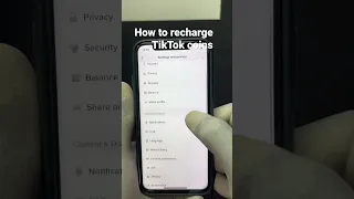 How to recharge TikTok coins