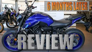 6 Month Review of The 2021 Yamaha MT07