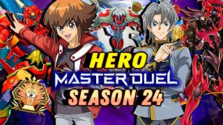 Yu-Gi-Oh! Master Duel - HERO SEASON 24 [ROAD TO MASTER RANK] 🔥