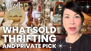 What SOLD / Thrifting & Private Pick /Huge Haul /Reseller Vlog