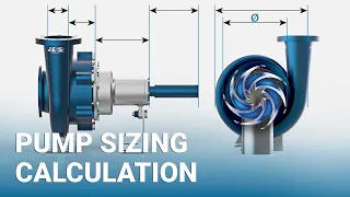 Centrifugal Pump Sizing Calculation: RPM - FLOW RATE - HEAD PRESSURE - POWER - IMPELLER DIAMETER