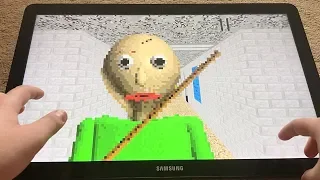 OFFICIAL ANDROID BALDI'S BASICS COMPLETE GAMEPLAY!! [Gargantuan Tablet]