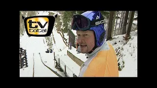 Raab in Gefahr beim Skispringen - TV total