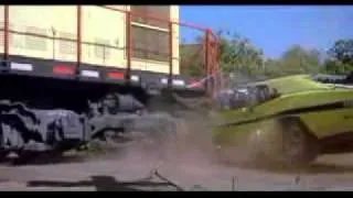 Train Crash scene - Dirty Mary Crazy Larry 1974