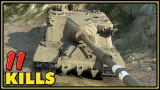 Tortoise - 11 Kills - 1 VS 6 - World of Tanks Gameplay