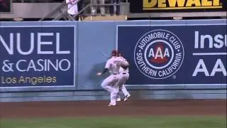 2012/05/26 Martinez's running catch