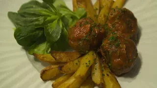 Recette : boulettes de viande et pommes de terre grenaille - Météo à la carte