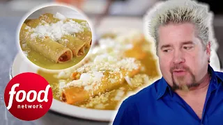 "WOW! That's All I Can Say!" Guy Is Surprised By These Authentic Tacos | Diners, Drive-Ins & Dives