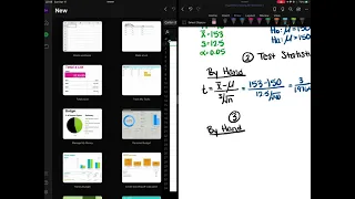 Hypothesis Test for Means Example 1